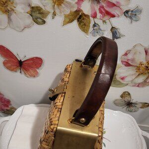 Vintage Lesco Lona wicker handbag